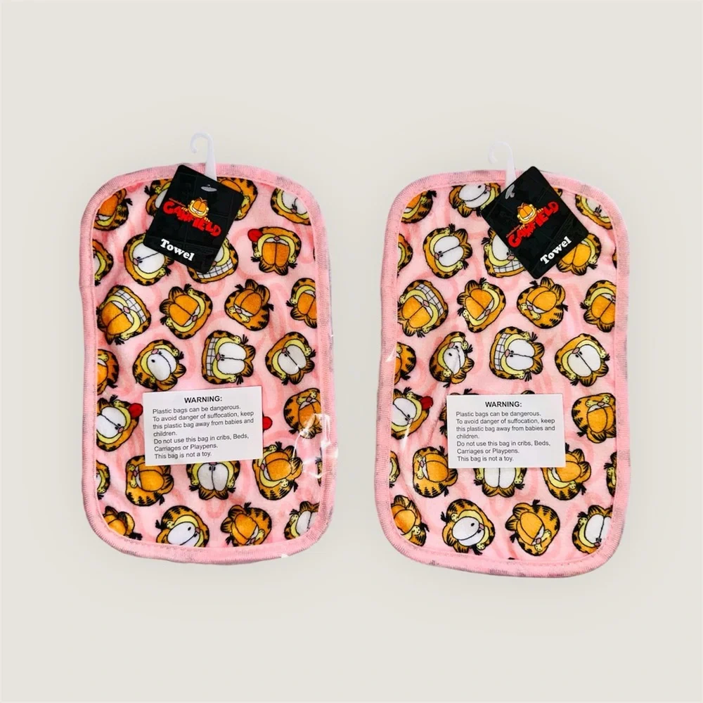 New Cute Garfield towel set